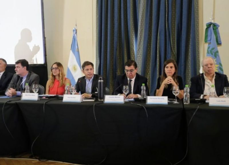 El gobernador de la provincia de Buenos Aires, Axel Kicillof, encabezó este viernes en Mar del Plata la 118° Reunión Plenaria del Consejo Federal del Trabajo.