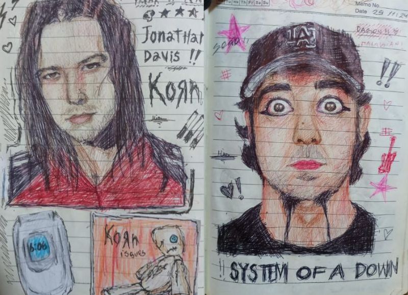 Para Mía Ayelén Brusco, el arte funciona como un puente emocional: a través de sus retratos busca que cada obra transmita sentimientos que puedan leerse entre líneas.