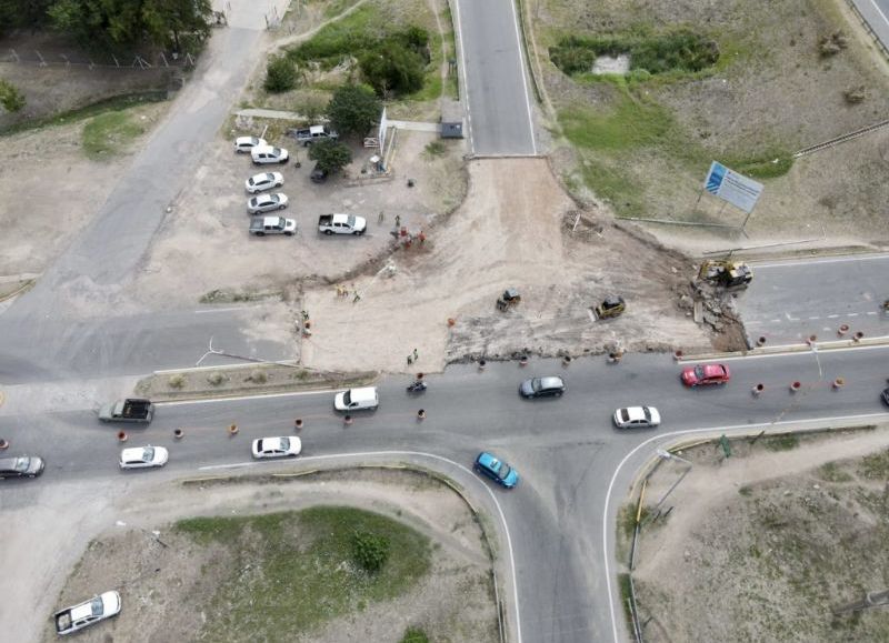 Recordemos que está obra está ejecutada por el Ministerio de Obras Públicas de la Nación.