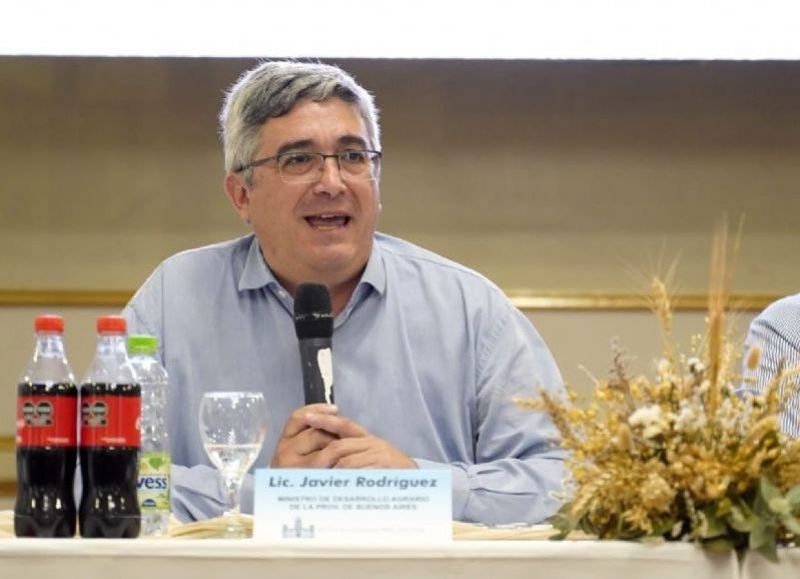 El titular de la cartera de Desarrollo Agrario, Javier Rodríguez.