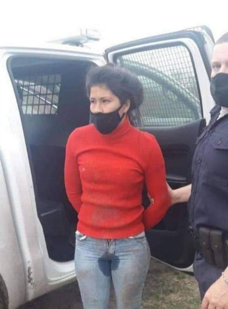 Lis Ortega Castillo, la acusada de prenderlos fuego.