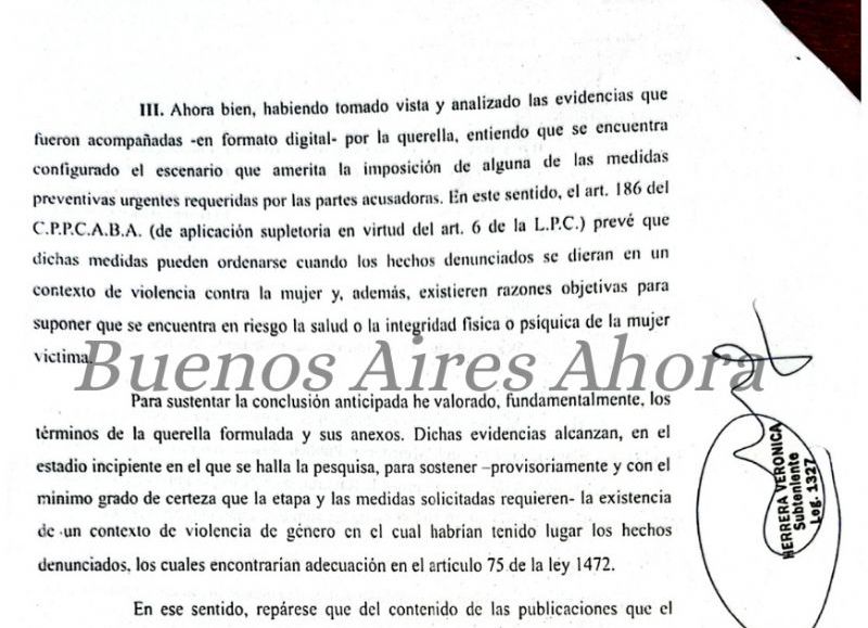 Raverta y su "amante" se mensajeaban por WhatsApp con fotos de alto voltaje de por medio. (Foto: Buenos Aires Ahora)