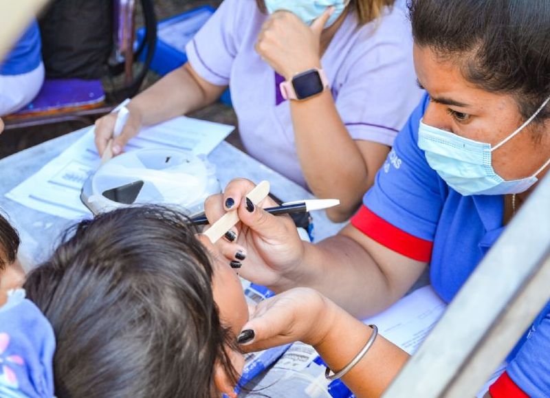 Se realizó un nuevo Operativo de Salud que llevamos a cabo mediante la Secretaria de Salud en el predio Natalio Salvatori, ubicado en Charcas y Bolívar.