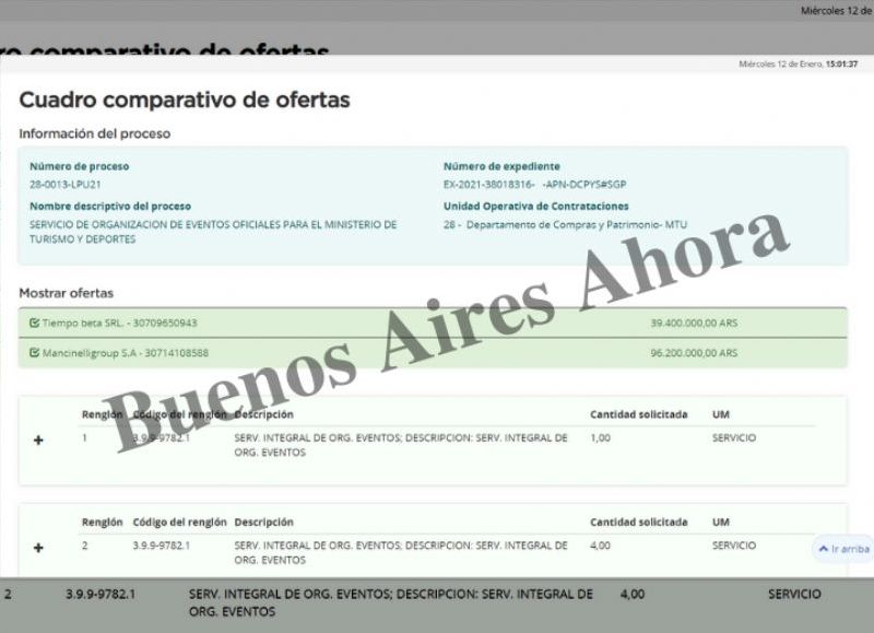 A través de una Licitación del Departamento de Compras y Patrimonio. Podría beneficiar a un militante de La Cámpora.

