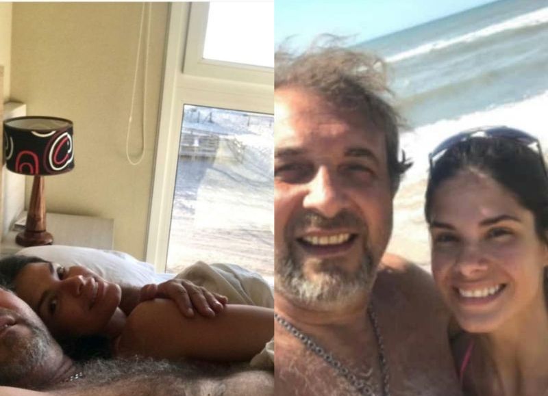 El operador político preso Aldo César Scozzatti y la Mata Hari, Andrea Sánchez.