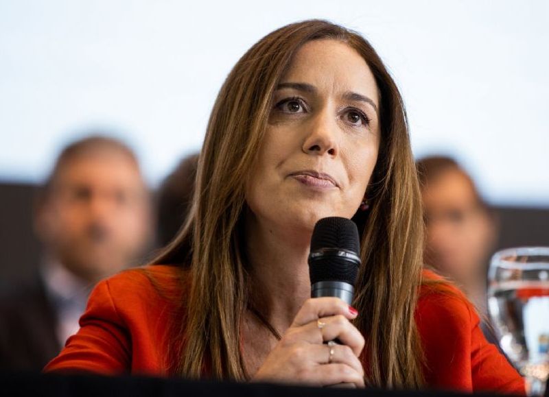 La candidata a diputada de Juntos por el Cambio, María Eugenia Vidal.