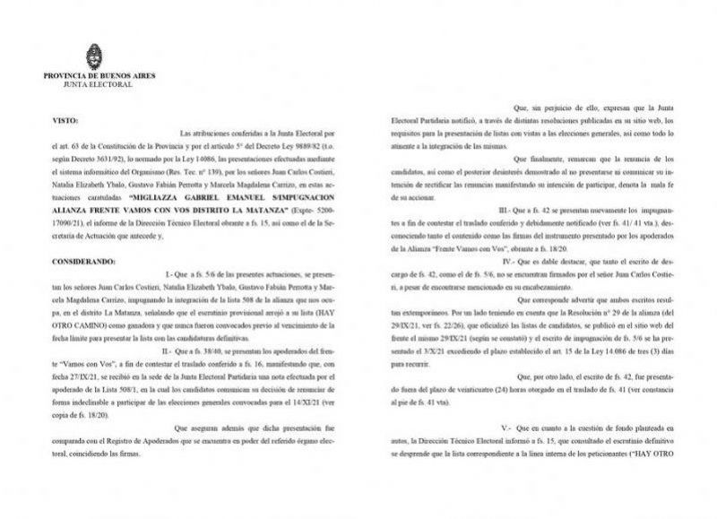 Según pudo averiguar el espacio de Florencio Randazzo, el kirchnerismo estuvo detrás de la operación judicial.